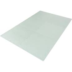 3 Sprouts Foam Puzzle Mat for Baby 47.0 W x 70.0 D in Green