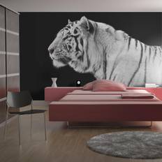 Artgeist Fototapet Hvid tiger flere størrelser 200x154