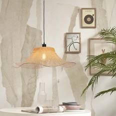 Good & Mojo Hängande Taklampa Stor Ibiza Natur Ø 65 cm Pendellampa