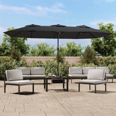 VidaXL Parasols on sale vidaXL Double-Head Parasol Anthracite