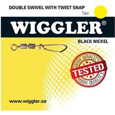 Fiskegrej Wiggler Double Swivel Twist Snap-8