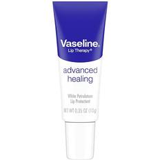 Travel Size Lip Care Vaseline Lip Therapy Advanced Petroleum Jelly .35 Oz Pack 12