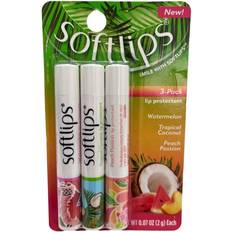 Mentholatum Lip Protectant Watermelon Tropical Coconut Peach Passion 3