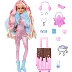 Barbie Poupées et Maisons de Poupée Barbie Travel Doll with Snow Fashion Extra Fly HPB16