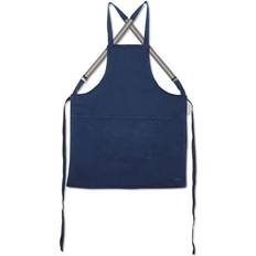 Dutchdeluxes Apron With Suspenders Schürze Blau