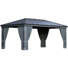 Palram Gazebo e Accessori Palram Set Di Tende Per Gazebo Dallas 3.6 x 6 m