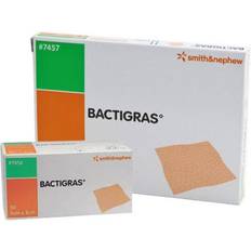 Verbanden & Kompressen uitverkoop Smith & Nephew Bactigras Verband 5cm x 5cm 50 7456