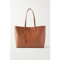 Saint Laurent E/W Leather Tote Bag - Brown