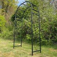 Selections Metal Knightsbridge Garden Arch - Black