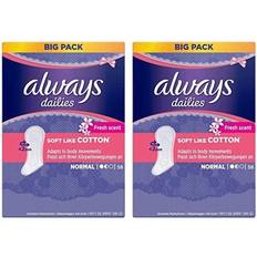 Always Menstruatiebeschermingen Always Dailies Normal Classic Fresh Set of 58