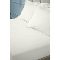 Bianca Cottonsoft 180 Thread Count Bed Sheet White, Beige
