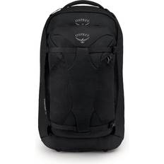 Solid Colours Hiking Backpacks Osprey Farpoint 70 Travel Pack - Black