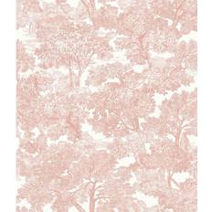Chesapeake Spinney Rose Toile Wallpaper 311512544