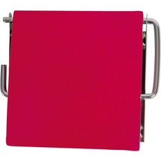 Bois Porte-rouleaux de papier toilette Evideco Derouleur Papier MDF Fuchsia Tendance