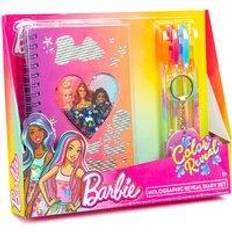 Barbie Crafts Mattel Barbie Colour Reveal Holographic Reveal Diary Set