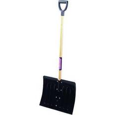 Spades & Shovels 6YU43 Snow Shovel, D-Grip Handle, Blade