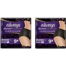 Always Inkontinensbeskyttelser Always Discreet Boutique Incontinence Pants Pack of 9