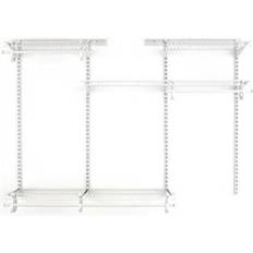 White Clothes Racks ClosetMaid Wire Organizer Clothes Rack