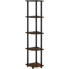 Furinno Turn-N-Tube 5 Tier Corner Multipurpose Book Shelf