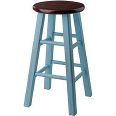 Furniture Contemporary Home Living 24” Rustic Light Bar Stool