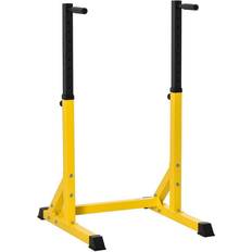 Pull up tower Homcom Dip Station Chin Up Parallel Bar Pull Up Power Tower 126cm