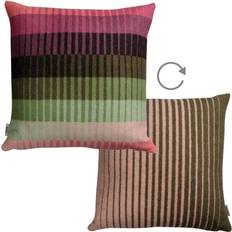 Røros Tweed Åsmund Gradient Komplet pyntepude Turkis, Pink, Rød (50x50cm)