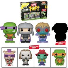 Leksaker Funko Teenage Mutant Ninja Turtles Bitty POP Actionfigur 4-Pack Donatello 2,5 cm