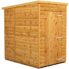 Power Sheds power Pent Roof Windowless Shed (Building Area )