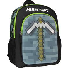 BioWorld Minecraft Backpack 16" 3D Molded Pickaxe Bag