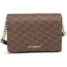 Karl Lagerfeld Bags Karl Lagerfeld Connie Logo Printed Crossbody Bag