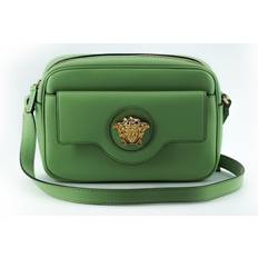 Versace Väskor Versace Mint Green Calf Leather Camera Shoulder Women's Bag