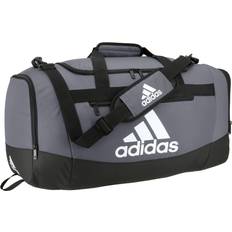 adidas Defender IV Medium Duffel Bag-grey/white grey/white no size