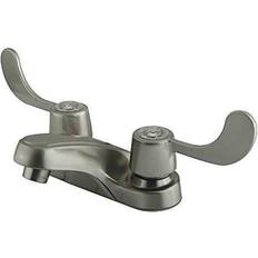 Nickel Taps Kingston Brass GKB188LP Vista 4-inch Nickel, Gray