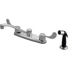 Grey Kitchen Taps Kingston Brass KB292 Magellan Gray