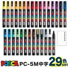 Posca Uni Aqueous character in PC-5M Black