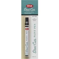 Black Enamel Paint Krylon KSCP914 Short Cuts Paint Pen, Gloss Black, .33 Ounce