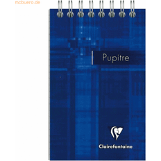 Fils et Fournitures de Couture Clairefontaine Spiralnotizblock, 75 x 127 mm, kariert