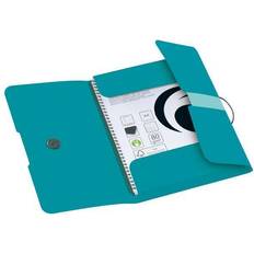 Office Supplies Herlitz 50015900 Elastic Folder A4 Polypropylene Film Caribbean Turquoise