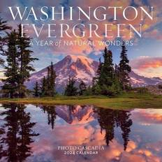 Workman Washington Evergreen Wall Calendar 2024: