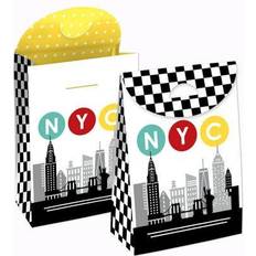 Popcorn Boxes Big Dot of Happiness Nyc cityscape york city gift favor party goodie boxes 12 ct