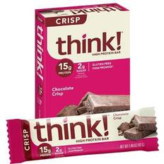 Think think! Protein Bars High Protein Snacks, Gluten Free Energy Bar Whey Protein