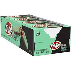 Chocolates KitKat DUOS Mint Dark Chocolate Wafer Halloween Candy Bars, Individually