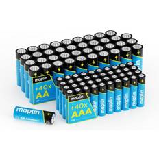 40x aa lr6 40x aaa lr03 extra long life 1.5v high performance alkaline