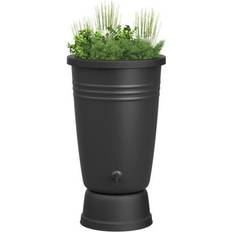 Sort Regnvandstønder Elho Green Basics Rainbarrel Plus Black