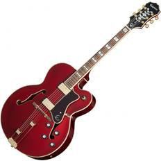 Musikinstrumente Epiphone Broadway Wine Red E-Gitarre