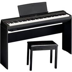 Yamaha p125 Yamaha P-125ABLB With Wooden Stand and Bench