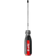 Pan Head Screwdrivers Milwaukee 6 Demolition Chrome-Plated Steel Cushion Grip 1 pc. #2 Pan Head Screwdriver