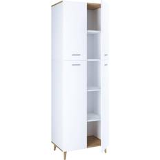 VCM Landos Garderobeskab Hvid 184 x 60 x 60 x 60 cm Opbevaringsskab