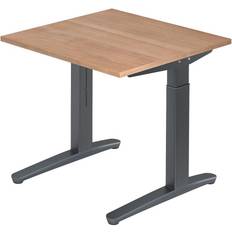 Pro Height Adjustable 650 850 mm Walnut