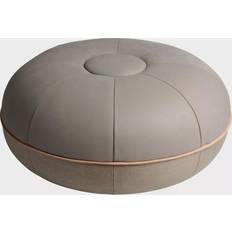 Grijs Poufs Fritz Hansen Poef Ø50cm Light Grey